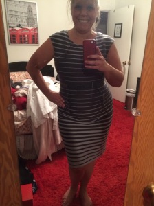 Thanks to P2P I finally fit this ultra-fitted dress which has been unworn in my closet for more than 2 years .